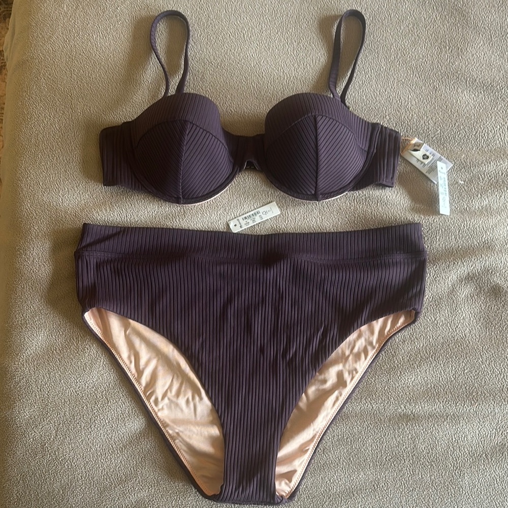 Brown Bikini Set